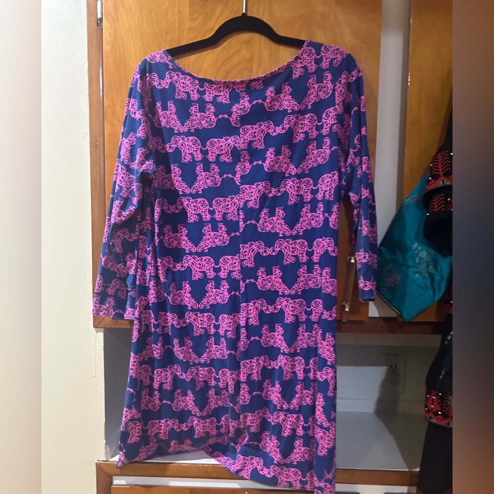 Lilly Pulitzer Marlowe Elephant Dress Ads L
